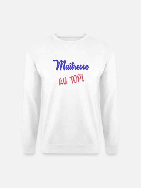 MISTRESS - Unisex Sweatshirt - white