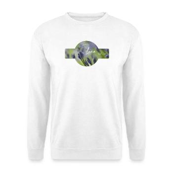 Lena - Unisex Pullover - Weiß - Vorne - Alina (178cm) & Michal (187cm)