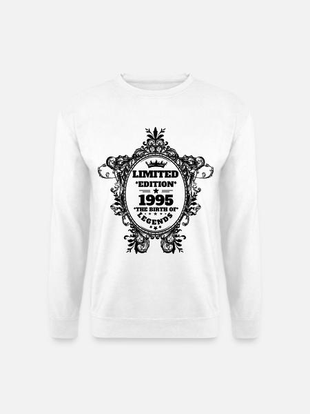 1995 - Unisex Pullover - Weiß