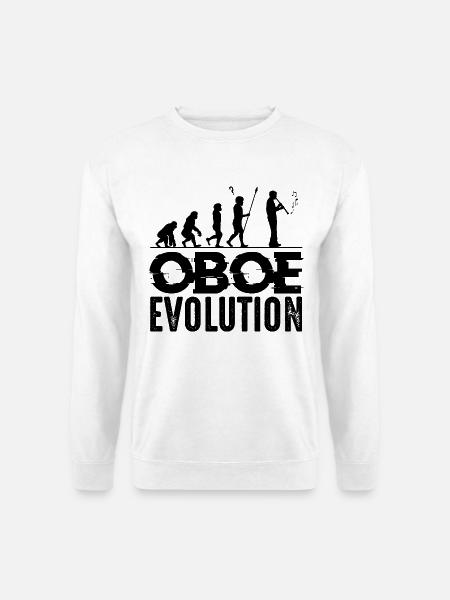 Oboe - Unisex Pullover - Weiß