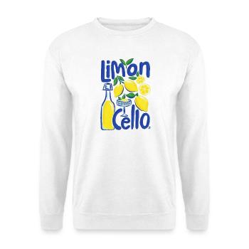 Cooles Design - Unisex Pullover - Weiß - Vorne - Alina (178cm) & Michal (187cm)