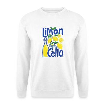 Cooles Design - Unisex Pullover - Weiß - Vorne