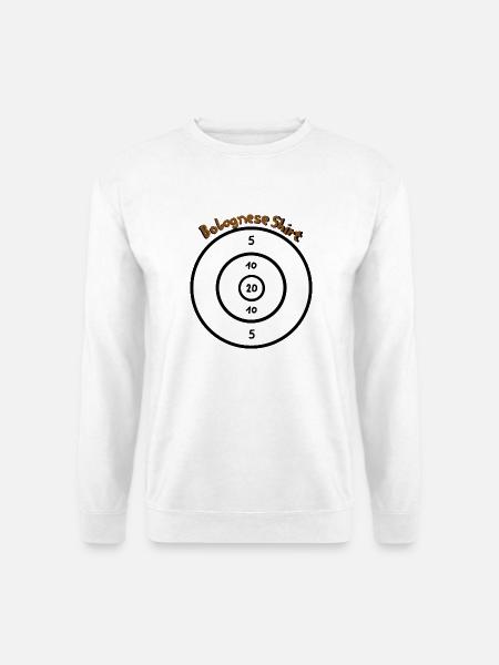 Bolognese Shirt - Unisex Pullover - Weiß