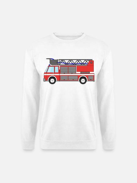Fire engine Fire engine - Unisex Sweatshirt - white