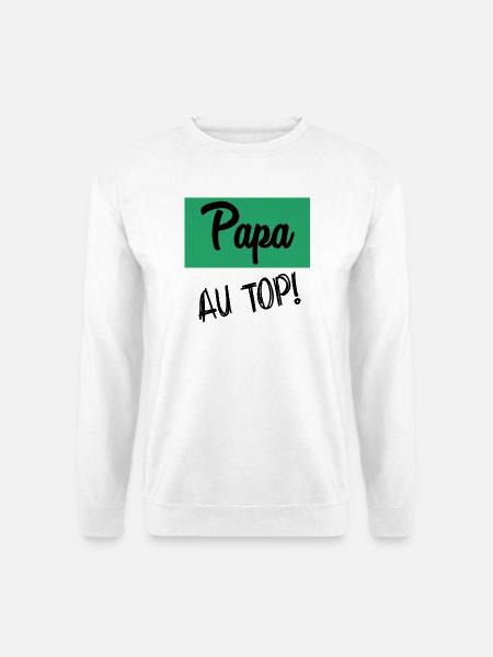 PAPA - Unisex Pullover - Weiß
