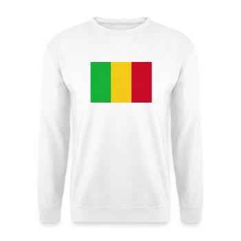 Mali - Unisex Pullover - Weiß - Vorne - Alina (178cm) & Michal (187cm)