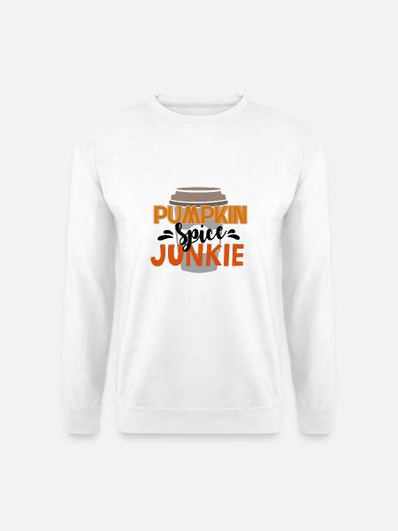 Kürbis Gewürz Pumpkin Spice Herbst - Unisex Pullover - Weiß