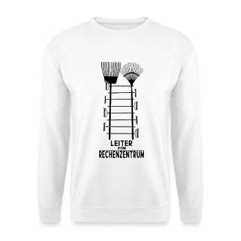 LEITER VOM RECHENZENTRUM - Unisex Pullover - Weiß - Vorne
