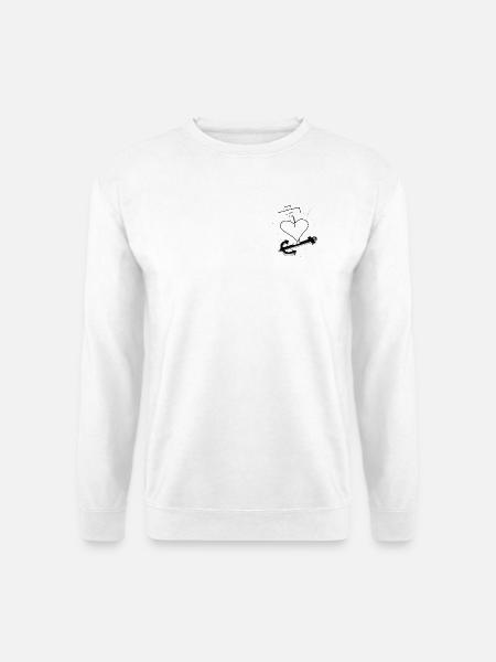 Glaube Hoffnung und Liebe - Unisex Pullover - Weiß