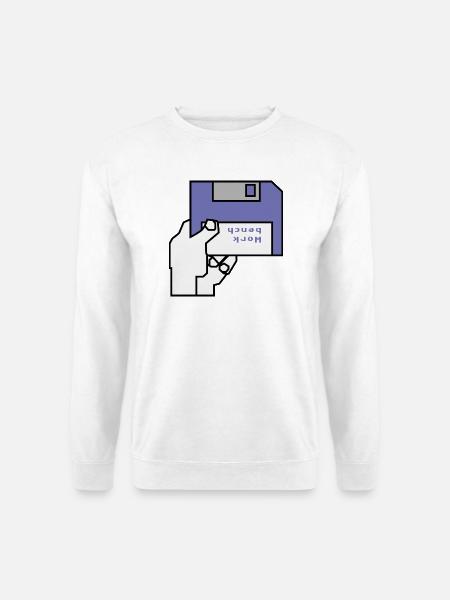Work bench - Unisex Pullover - Weiß