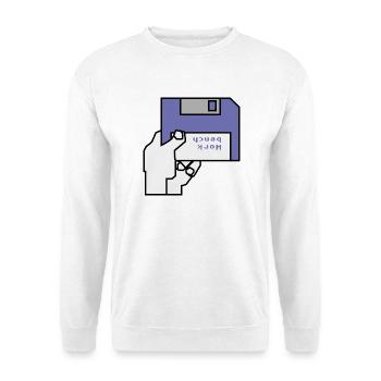 Work bench - Unisex Sweatshirt - white - Front