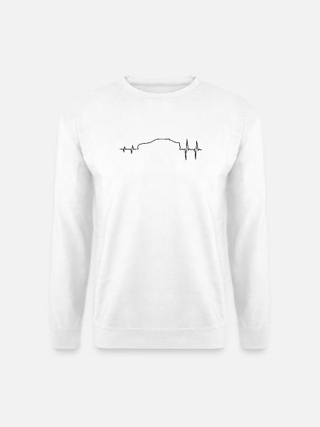Sportwagen Puls E60 Limousine - Unisex Pullover - Weiß