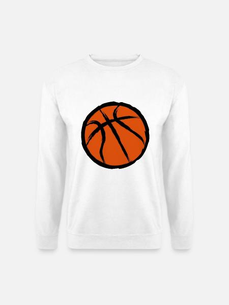 Basketball - Unisex Pullover - Weiß