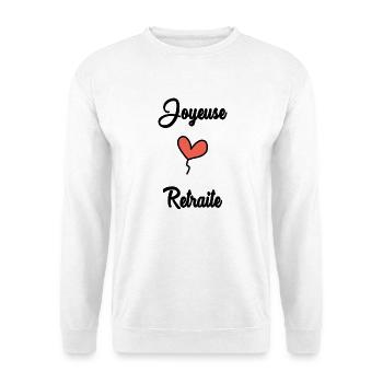 COLLEGUE. DEPART. RETRAITE - Sweat-shirt Unisexe - blanc - Devant