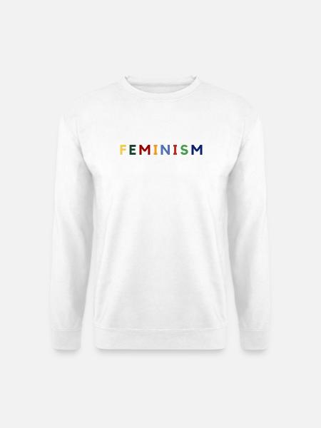Feminism - Unisex Pullover - Weiß