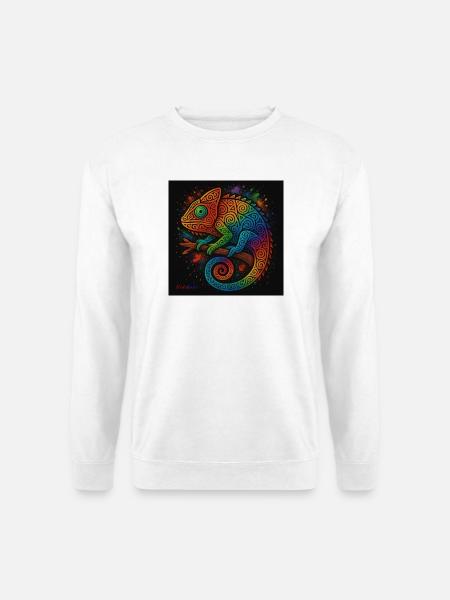 Regenbogen - Unisex Pullover - Weiß