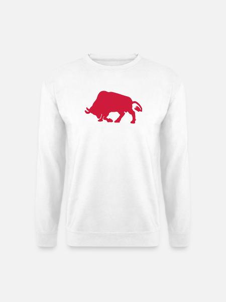 Kampfstier - Unisex Pullover - Weiß