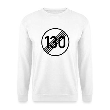 UNBEGRENZT 130 by Unbegrenzt Apparel - Unisex Pullover - Weiß - Vorne