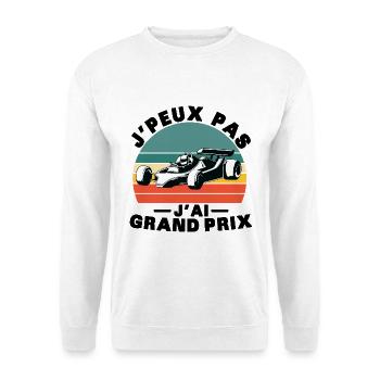Ich kann nicht, ich habe einen tollen Preis - Unisex Pullover - Weiß - Vorne