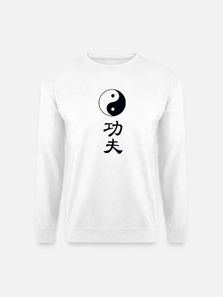 tao kung fu - Unisex Pullover - Weiß