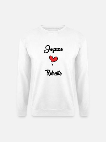 RETIREMENT - Unisex Sweatshirt - white