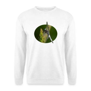 Libelle - Unisex Pullover - Weiß - Vorne - Alina (178cm) & Michal (187cm)