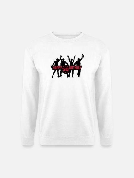 50 - Unisex Pullover - Weiß