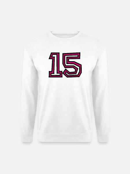 15 - Unisex Pullover - Weiß