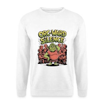 Orc-ward Silence - Unisex Sweatshirt - white - Front