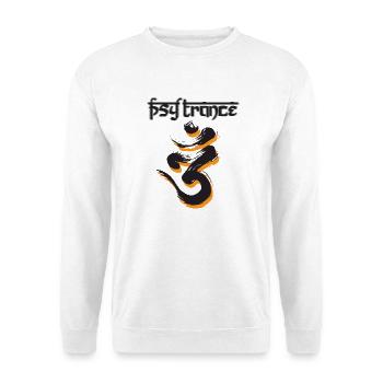 PsyTrance - Unisex Pullover - Weiß - Vorne