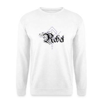 Rebel - Unisex Sweatshirt - white - Front