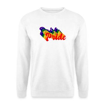 Stolz LGBT Retro - Unisex Pullover - Weiß - Vorne