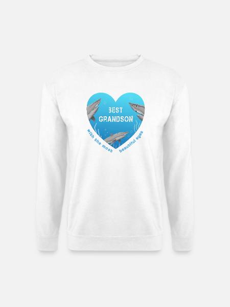 best grandson - Unisex Pullover - Weiß