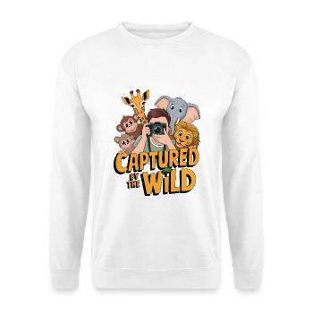 Captured By The Wild - Unisex Sweatshirt - white - Front