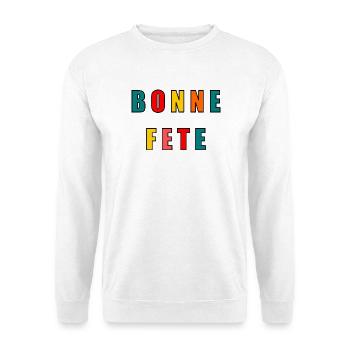 MUTTERTAG. SCHÖNEN MUTTERTAG. MAMA - Unisex Pullover - Weiß - Vorne