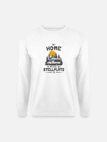 Camper Camping Wohnmobil - Unisex Pullover - Weiß