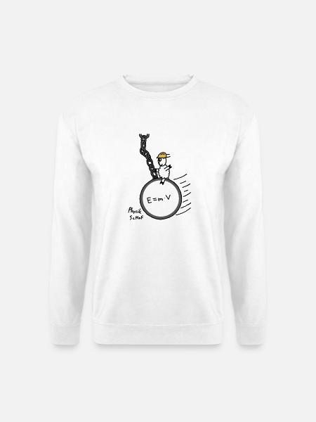 Physik Schof - Unisex Pullover - Weiß