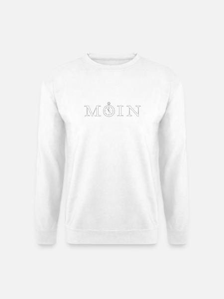 Moin - Unisex Pullover - Weiß