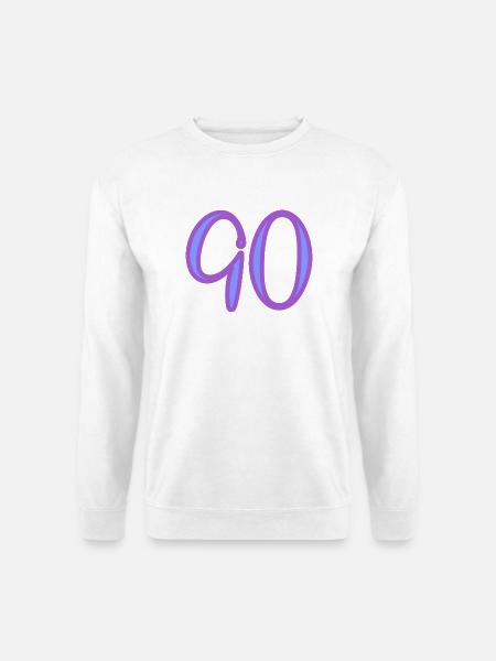 90 - Unisex Sweatshirt - white