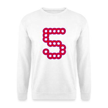 5. ANNIVERSARY. 5 YEARS. 5th ANNIVERSARY - Unisex Sweatshirt - white - Front