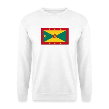 Grenada - Unisex Pullover - Weiß - Vorne - Alina (178cm) & Michal (187cm)