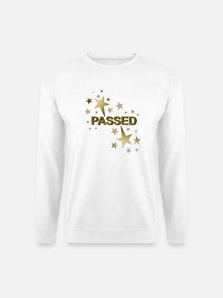 Führerschein bestanden Ausbildung bestanden - Unisex Pullover - Weiß