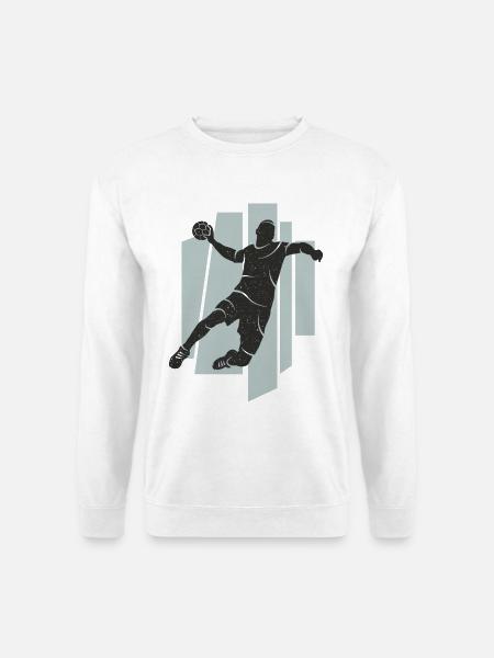 Handballer Handball Spieler Handballspieler - Unisex Pullover - Weiß