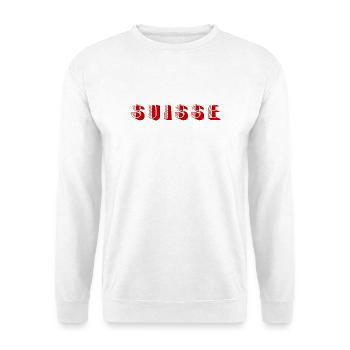 SCHWEIZ. LAND - Unisex Pullover - Weiß - Vorne