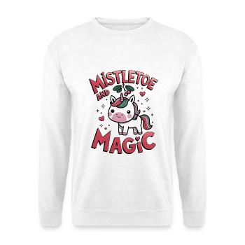 Mistletoe And Magic - Unisex Sweatshirt - white - Front
