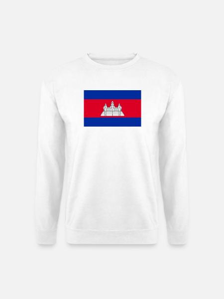 Kambodscha - Unisex Pullover - Weiß