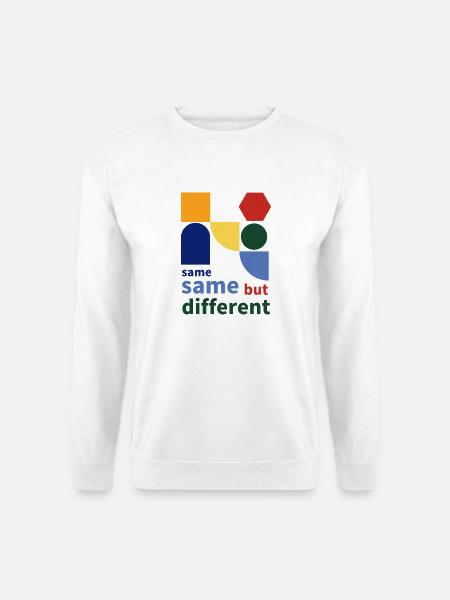 same same but different - Unisex Sweatshirt - white