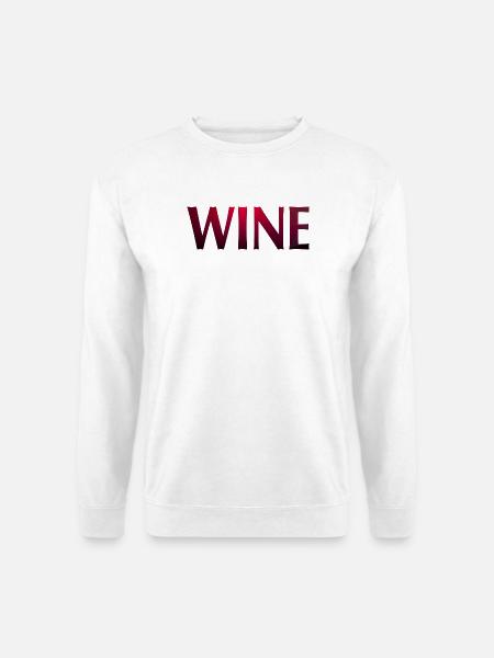 WINE - Unisex Pullover - Weiß