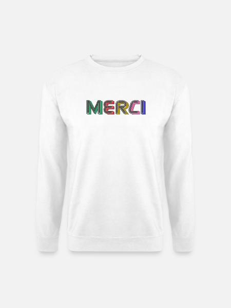 Vielen Dank - Unisex Pullover - Weiß