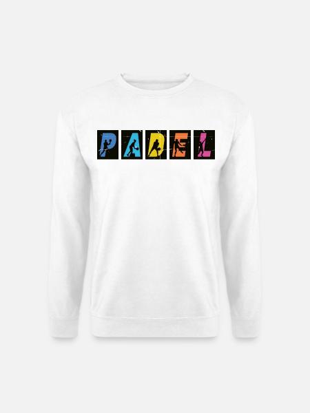 Padel Padelspieler Padeltennis Paddle Padeltrainer - Unisex Pullover - Weiß